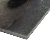 Decoratief glazen snijvlak Panda Snijplank (Hoek)