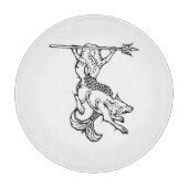 Decoratief glazen snijvlak snijplank (Voorkant)