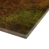 Decoratief glazen snijvlak snijplank (Hoek)