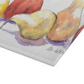 Decoratief glazen snijvlak van gemiddelde grootte snijplank (Hoek)