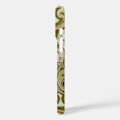  decoratief Gold Scroll Royal Wallpaper Case-Mate iPhone Case (Achterkant / Links)