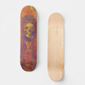 Decoratief Gothic Skeleton Schaats Board Skateboard (Voorkant)