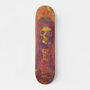 Decoratief Gothic Skeleton Schaats Board Skateboard