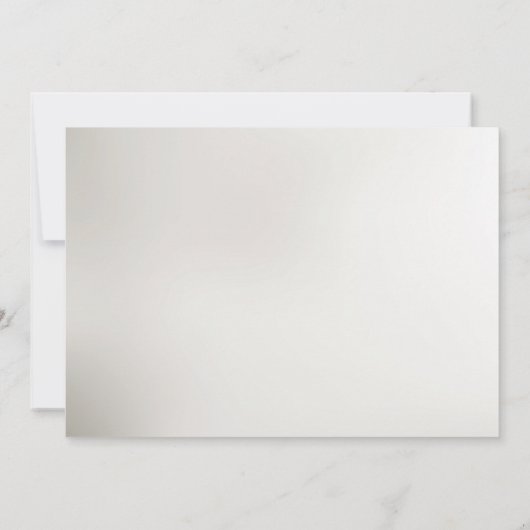 Decoratief goud Bewaar de datum Save The Date (Achterkant)