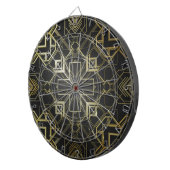 Decoratief goud dartbord (Voorkant Rechts)