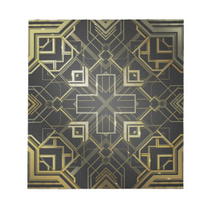 Decoratief goud notitieblok