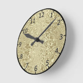 Decoratief goud ronde klok (Hoek)