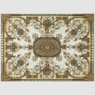 Decoratief goud & zwart sierweefsel tissuepapier