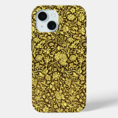  decoratief gouden bloemmotief Case-Mate iPhone case (Achterkant)