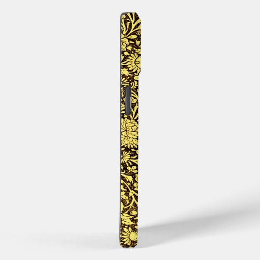  decoratief gouden bloemmotief Case-Mate iPhone case (Achterkant / Rechts)