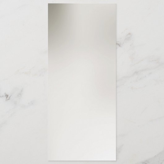 Decoratief gouden bruiloft menu (Achterkant)