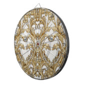 Decoratief gouden dartbord (Voorkant Rechts)