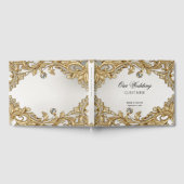 Decoratief gouden gastenboek (Volledig)