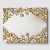 Decoratief gouden gastenboek (Achterkant)