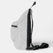 Decoratief grijs  sling bag (Rechts)