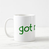 Decoratief Groen Geld? Koffiemok (Links)