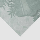 Decoratief groen kerstcadeaupapier tissuepapier (Detail)