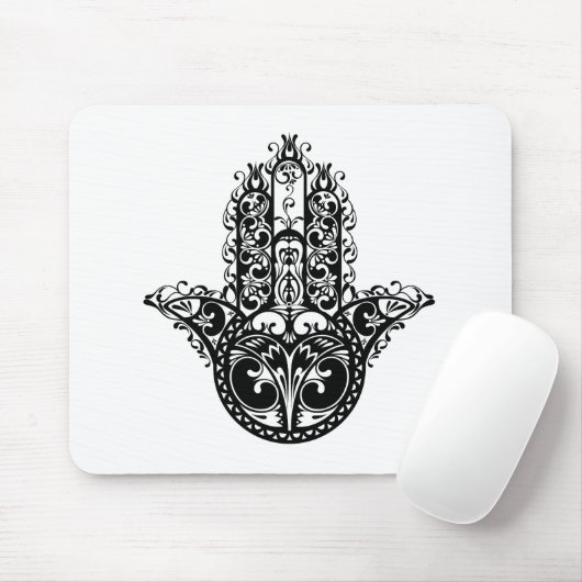 Decoratief Hamsa-ontwerp Muismat (Met muis)