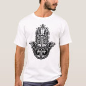Decoratief Hamsa-ontwerp T-shirt (Voorkant)