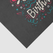 decoratief happy birthday tissuepapier (Detail)