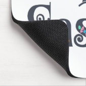 Decoratief Happy Pasen | Mousepad Muismat (Hoek)