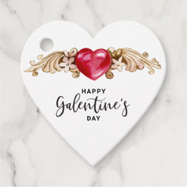 Decoratief Hart | Valentijnsdag Bedankjes Labels