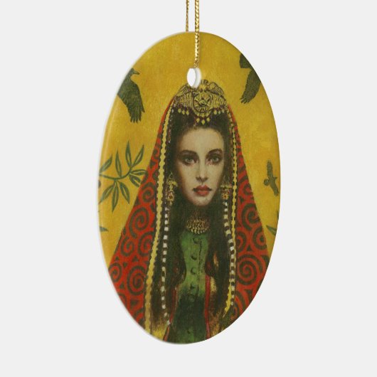 Decoratief heks keramisch ornament (Rechts)