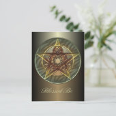 Decoratief herfst Briefkaart Pentacle Shades (Staand voorkant)