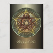 Decoratief herfst Briefkaart Pentacle Shades (Voorkant)