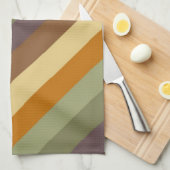 Decoratief herfst keukenafval theedoek (Quarter Fold)
