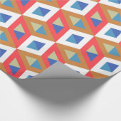 Decoratief hexagon-mozaïekpatroon #4 cadeaupapier (Hoek)