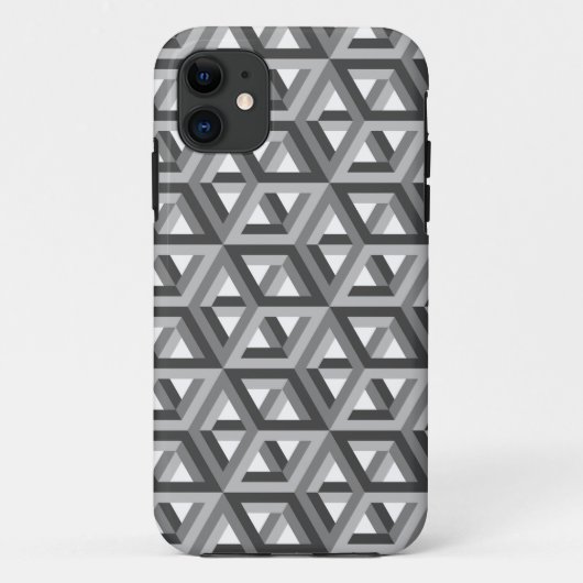 Decoratief hexagon-mozaïekpatroon #6 Case-Mate iPhone case (Achterkant)