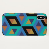 Decoratief hexagons-mozaïekpatroon Case-Mate iPhone case (Achterkant (horizontaal))