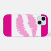 decoratief hoesje iPhone 15 case (Achterkant horizontaal)