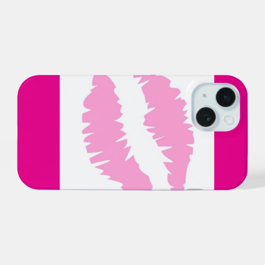 decoratief hoesje iPhone 15 case (Achterkant horizontaal)