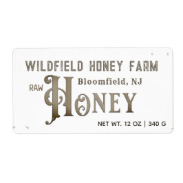 Decoratief HONEY Boerderij Market Label Honeycomb 