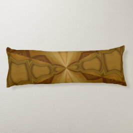 Decoratief houten patroon lichaamskussen