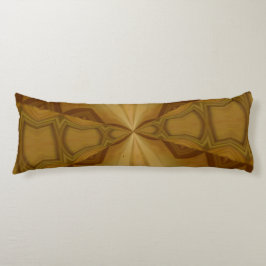 Decoratief houten patroon lichaamskussen