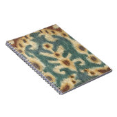 Decoratief Ikat Fabric-ontwerp van Chariklia Zarri Notitieboek (Rechterzijde)