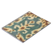Decoratief Ikat Fabric-ontwerp van Chariklia Zarri Notitieboek (Linkerzijde)