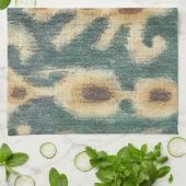 Decoratief Ikat Fabric-ontwerp van Chariklia Zarri Theedoek (Gevouwen)