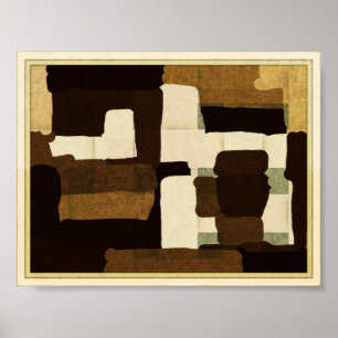 Decoratief ingelijst Poster