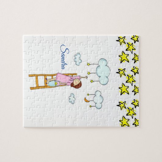 Decoratief Jigzaag Puzzle Legpuzzel (Horizontaal)