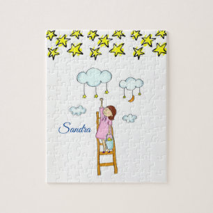 Decoratief Jigzaag Puzzle Legpuzzel