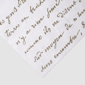 Decoratief karte Postale Franse ontkoppeling Tissuepapier (Detail)