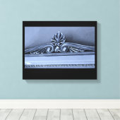 Decoratief kenmerk canvas afdruk (Insitu (Houten vloer))