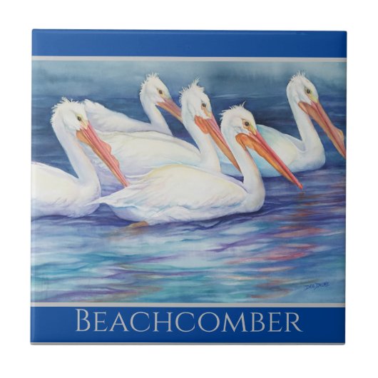 decoratief keramisch materiaal tegeltje (Voorkant)