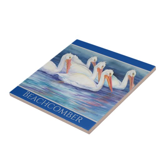  decoratief keramisch materiaal tegeltje (Zijkant)