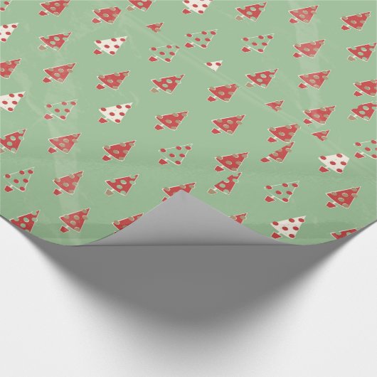 Decoratief kerstachtergrondpapier cadeaupapier (Hoek)