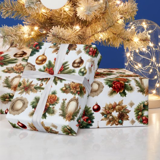 Decoratief kerstdecor Oranament Cadeaupapier (Feestdagen)